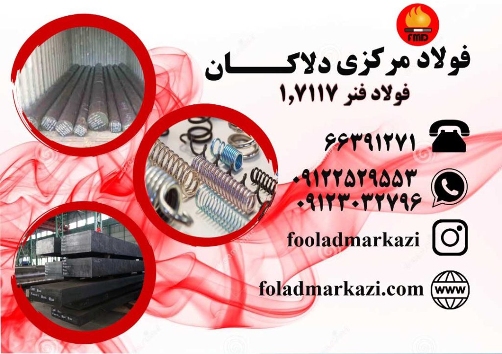 مشخصات فولاد 7117 | 52SiCrNi5 | 1.7117 | 52SCN5